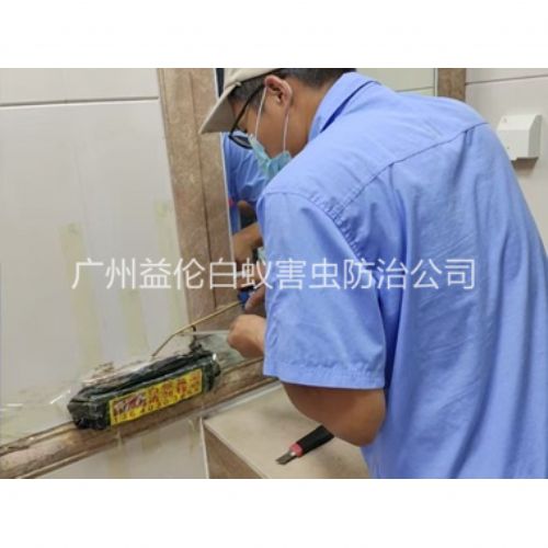 荔湾诱杀箱施药灭杀白蚁工程